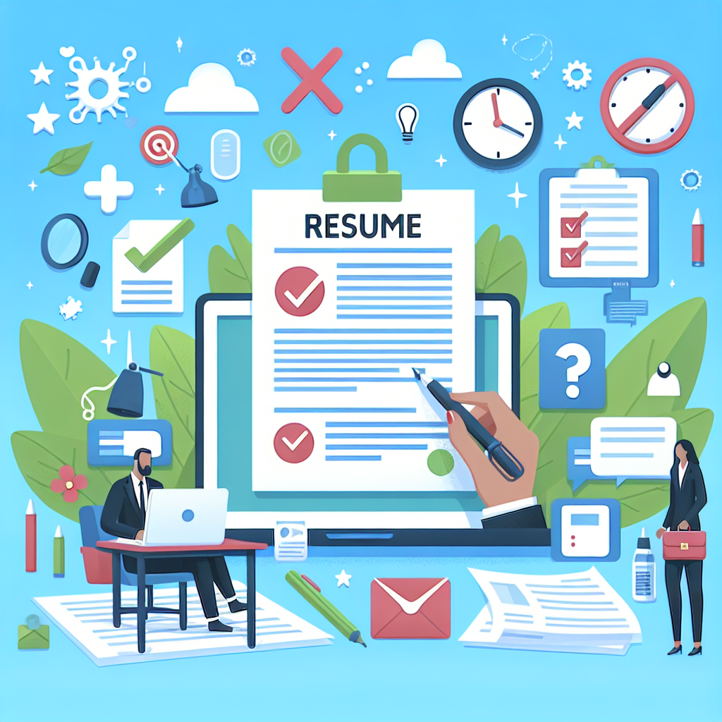 5 erreurs à éviter sur ton CV en 2025